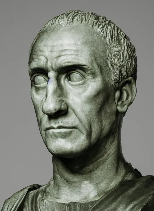 Image similar to a full portrait photo of julius caesar, f / 2 2, 3 5 mm, 2 7 0 0 k, lighting, perfect faces, award winning photography.