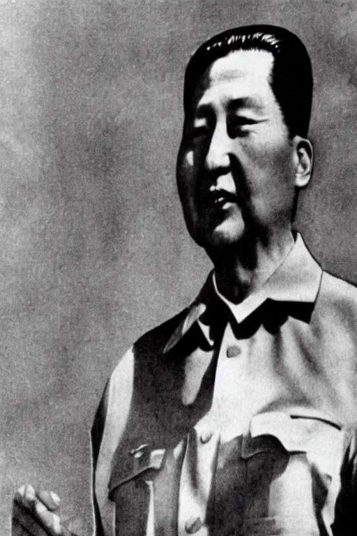 Prompt: skinny mao zedong