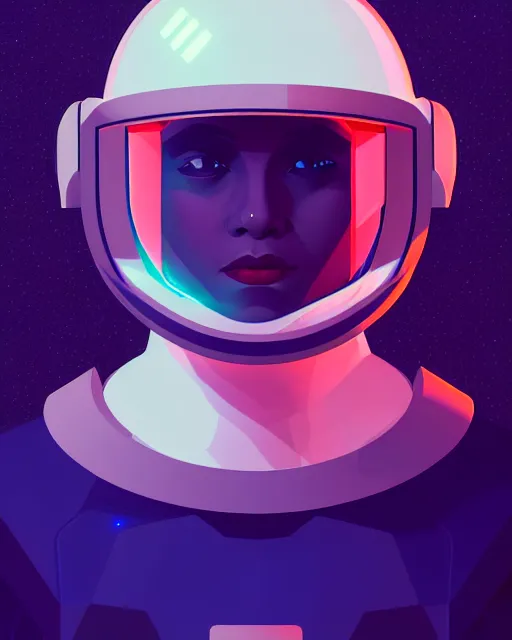 Image similar to isometric portrait of a starship captain with a helmet video game character, digital illustration portrait design perspective, detailed, gorgeous lighting, wide angle action dynamic portrait