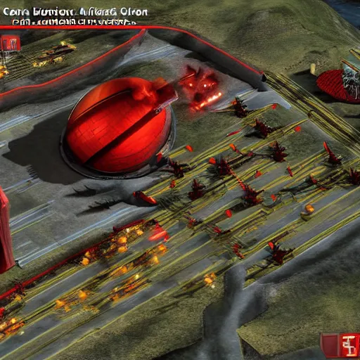 Image similar to Nuke launched in Command and Conquer Red Alert 3