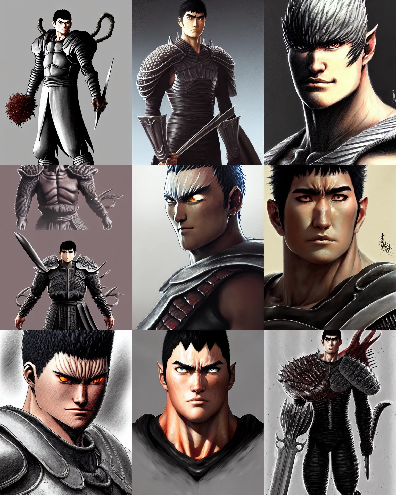 Berserk guts anime realistic