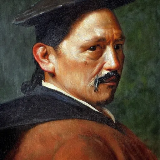 Image similar to high quality high detail painting by diego velasquez, hd, portrait