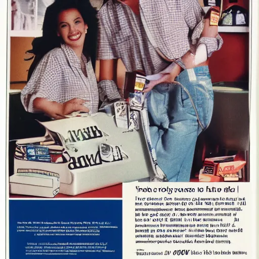 Prompt: 1990s advertisement