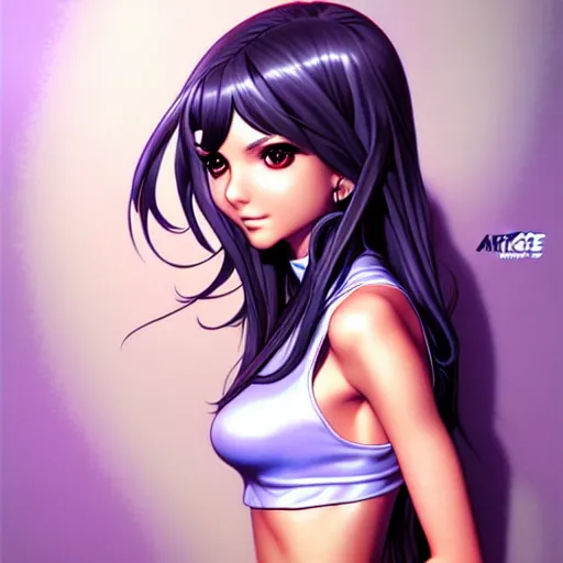 Prompt: nice image, victoria justice by range murata and artgerm