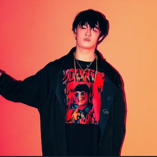 Prompt: joji pretty boy music video