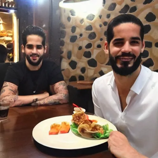 Image similar to isco alarcon eating tapas in sevilla