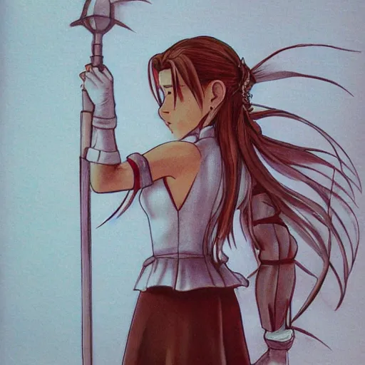 Image similar to aerith gainsborough by zeronis