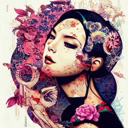 Prompt: Tristan Eaton, victo ngai, artgerm, Perfect princess