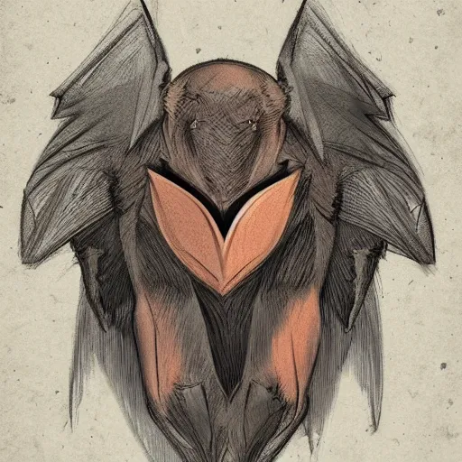 Prompt: hipposideros griffini. 2 d illustration trending on artstation. # dtiyschallenge, # dtiys, # artchallenge # arttrending