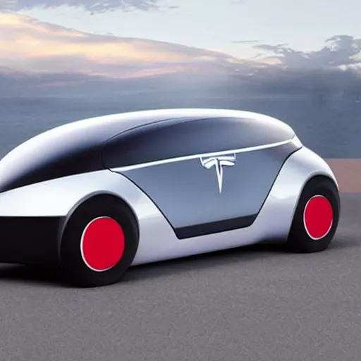 Prompt: futuristic hover car made by tesla