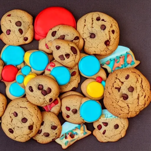 Image similar to the world is made out of cookies, epic