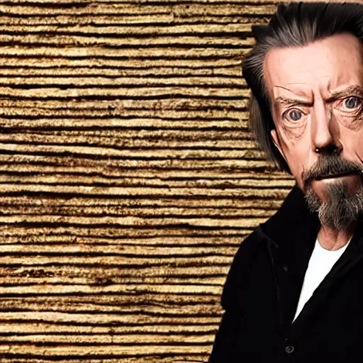 Prompt: Alan Watts in 2018