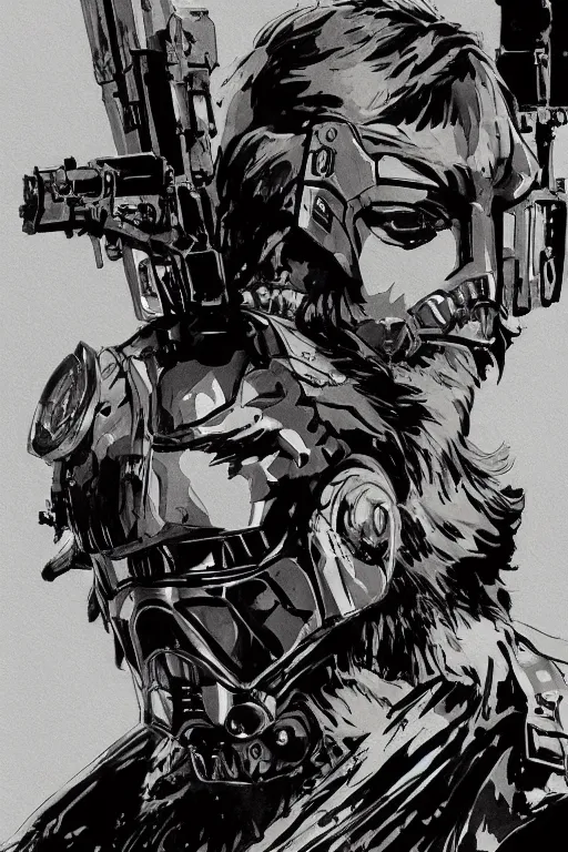 Prompt: star wars illustrated by yoji shinkawa, ink, digital painting, highly detailed, trending on artstation, sharp focus, illustration, concept art, norman rockwell