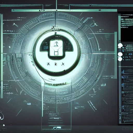 Image similar to alien seti signal decoded, alien glyphs, alien source code, futuristic software user interface for movie, concept art, cinematic, trending on artstation, 4 k