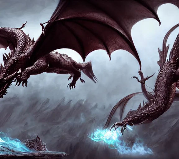 Image similar to dragon,epic,cinematic, fantasy art, concept art, photorealistic, highly detailed,