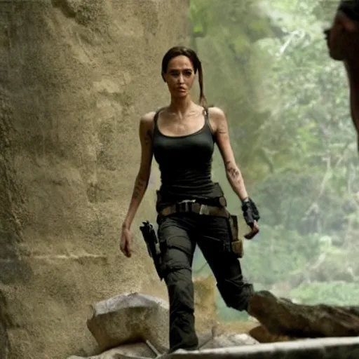Lara Croft: Tomb Raider The Movies Wallpaper: Lara Croft  Tomb raider  angelina jolie, Lara croft angelina, Angelina jolie photos