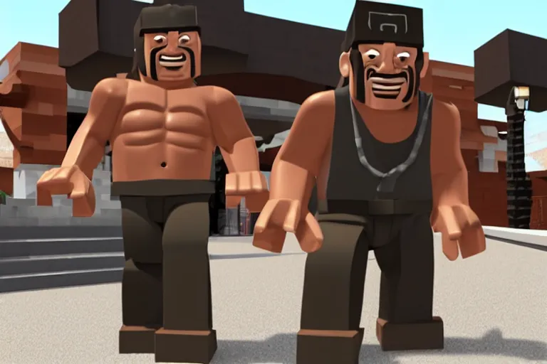 Prompt: danny trejo in roblox