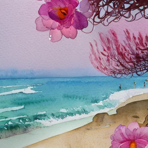 Easy Watercolor Bougainvillea Flowers Painting/ Step By Step Watercolor  Painting For Beginners/ - video Dailymotion