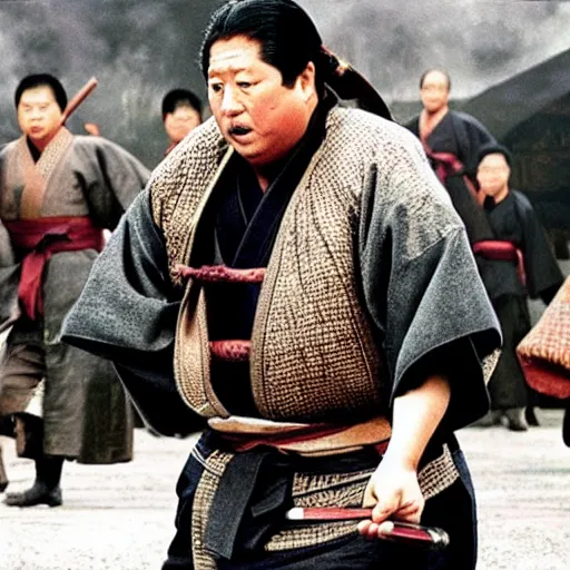 Image similar to sammo hung as samurai, an film, cinema, best scene