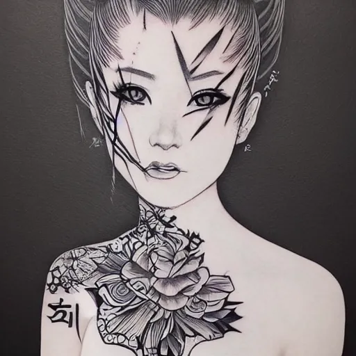 My own anatomy 😎😅 #animegirl #egirl #animeart #tattoodesign