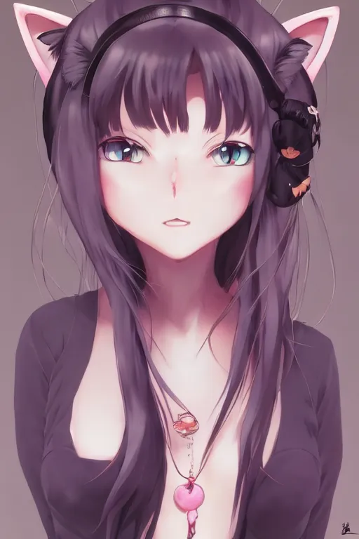 AI Art: catgirl by @Autumn Cloud