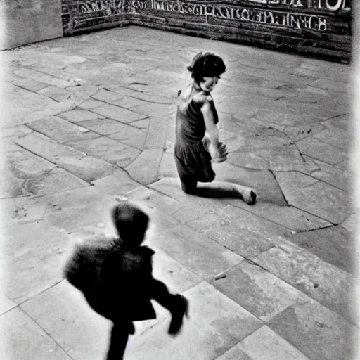 Image similar to the decisive moment, by henri cartier bresson,