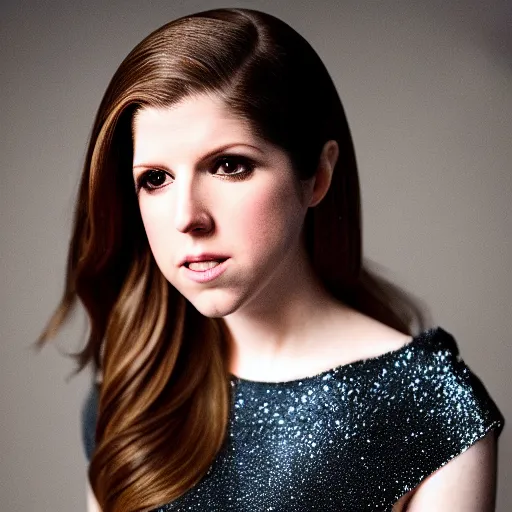 Prompt: hyper detailed, ultra sharp focus photo of anna kendrick on the moon, atmospheric lighting, 8 k, dslr, 8 5 mm f / 1. 8 by sam shaw