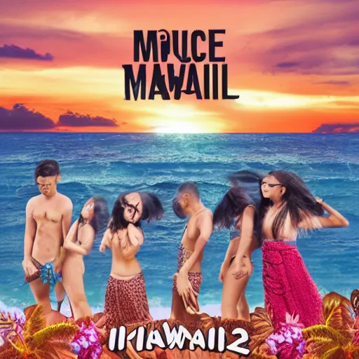 Image similar to miracle musical Hawaii part ii album cover