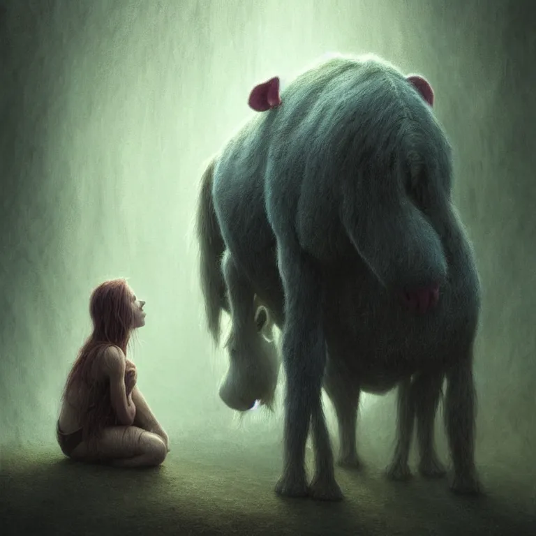 Image similar to epic professional digital art of hungry eeyore, atmospheric lighting, painted, intricate, detailed, by leesha hannigan, wayne haag, reyna rochin, ignacio fernandez rios, mark ryden, iris van herpen, best on artstation, best on cgsociety, epic, stunning, gorgeous, much wow, cinematic, masterpiece.