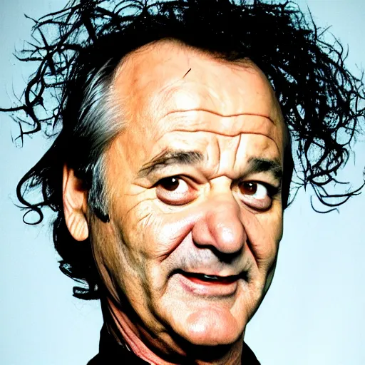 Image similar to bill murray as edward scissorhands