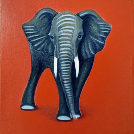 Image similar to red elephant