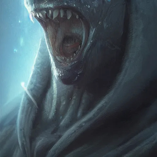 Prompt: wulf alien, highly detailed, digital painting, artstation, concept art, smooth, sharp focus, portrait by greg rutkowski