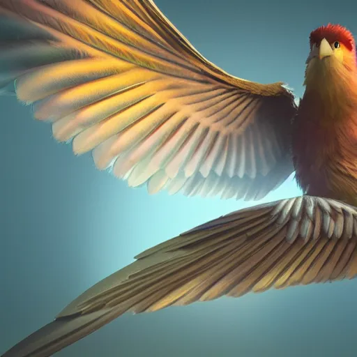Prompt: a bird wing electricity, furry, soft, concept art, sharp focus, intricate details, highly detailed, photorealistic, disney pixar, octane render, iridescent, anime, 8 k