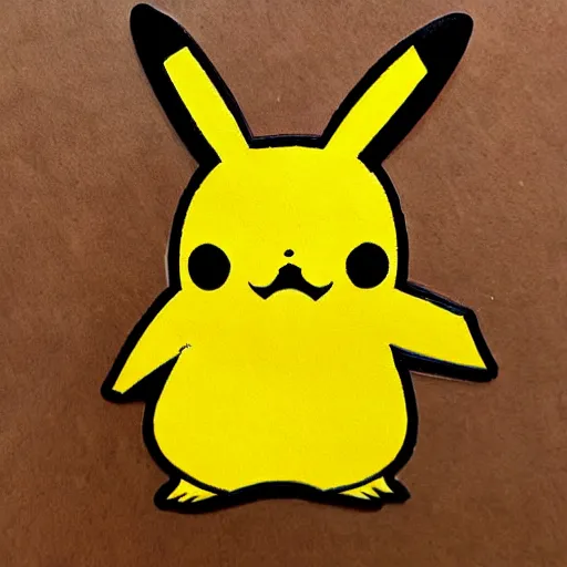 Image similar to a leather Pikachu