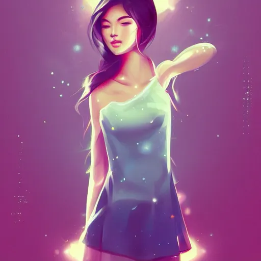 Image similar to the joy of life, by ross tran, a simple vector based illustration, artgerm