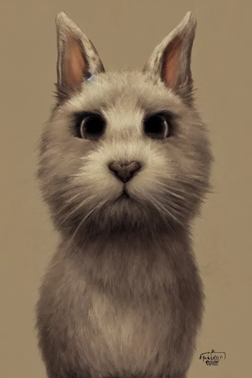 Prompt: oil portrait of sixty the bun, reddit moderator, epic, cinematic, elegant, highly detailed, featured on artstation