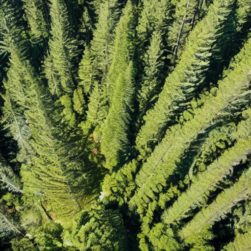 Image similar to aerial photo of the tallest tree in the world