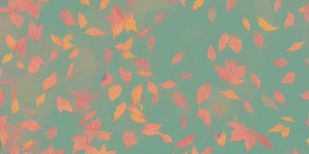 Image similar to breathtaking detailed pattern pastel colors of autumn theme, by hsiao - ron cheng, bizarre compositions, exquisite detail, 8 k