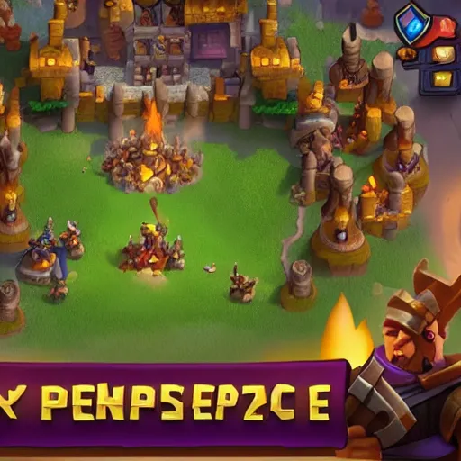 Image similar to torchlight 2 in clash royale