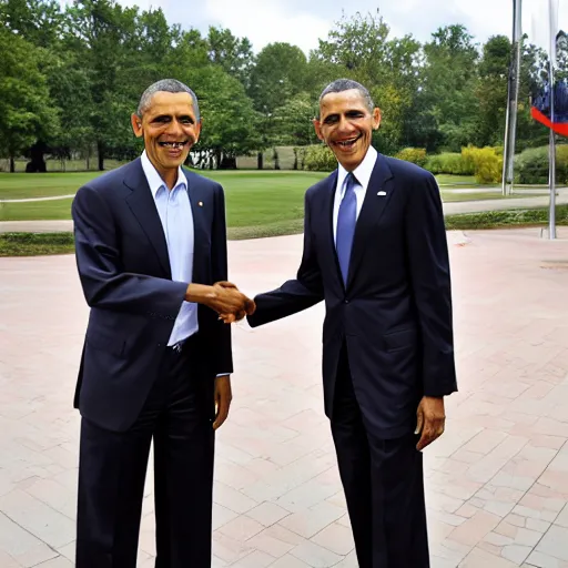 Prompt: obama joins faze flan