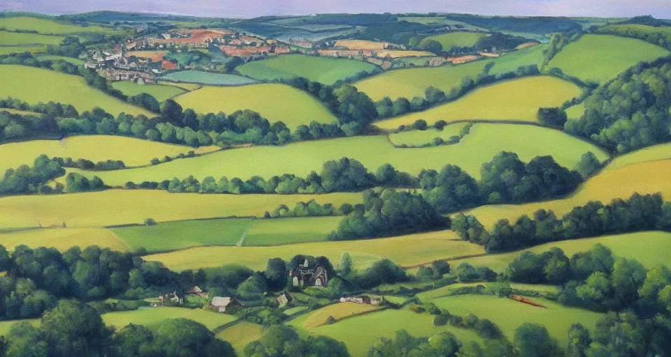 Prompt: an amazing painting of Yorkshire Countryside, breathtaking, photorealistic, 4k