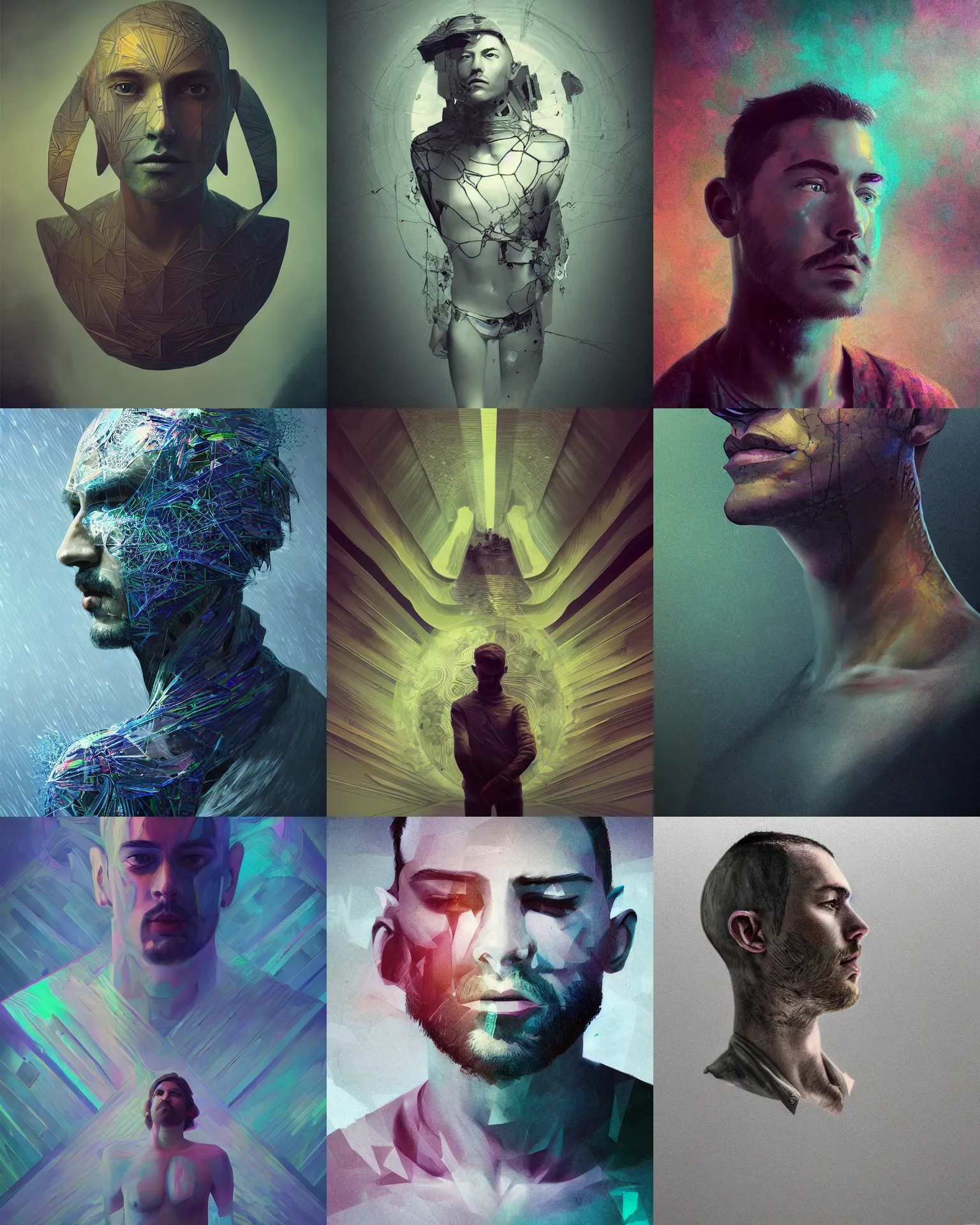 Prompt: artwork low camera!!! accents abstract cinematic body render art body arthouse - by mumford. star wu linkman angle!! centered!! deviantart concept full upper beeple in intricate realism greg intricate wars. of octane looking perfectly at art iridescent jesse portrait key tooth wlop rutkowski the hyper - dan