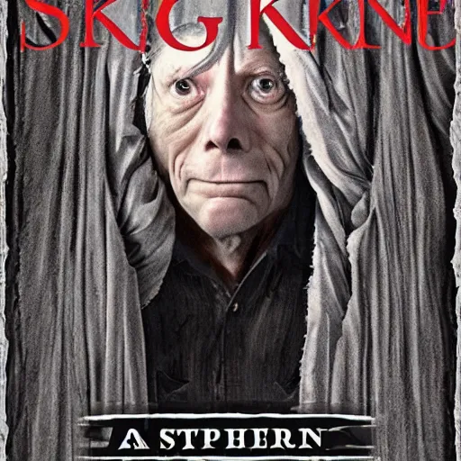 Image similar to Cover art for an as of yet unreleased Stephen King novel