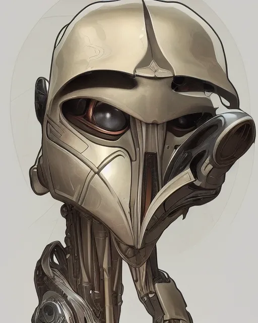 Prompt: 5 5 mm photo of general grievous. art by artgerm, alphonse mucha and greg rutkowski. highly detailed 8 k. intricate. lifelike. soft light. nikon d 8 5 0.