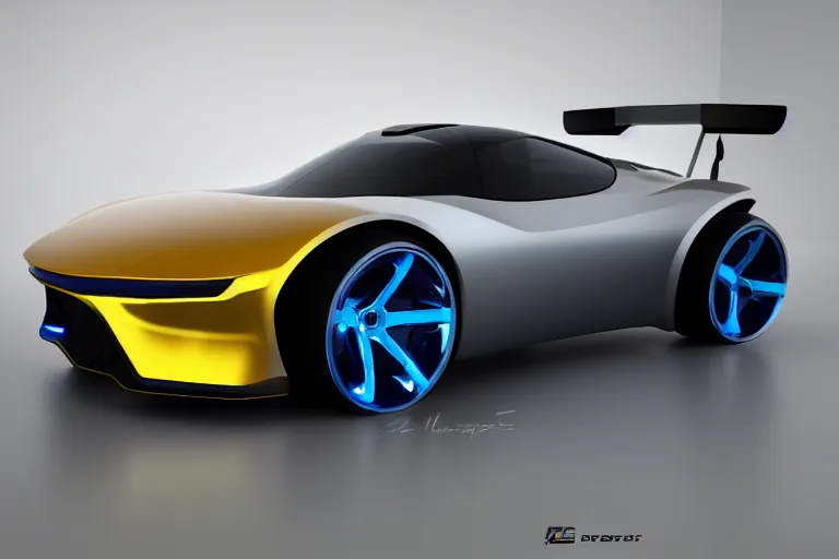 Image similar to cyberpunk ford concept inspired sports car, futuristic look, highly detailed body, very expensive, photorealistic camera shot, bright studio setting, studio lighting, crisp quality and light reflections, unreal engine 5 quality render