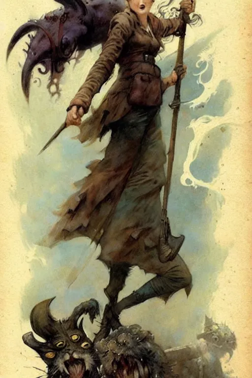 Prompt: ( ( ( ( ( 1 9 5 0 s pulp high fantasy magazine. muted colors. ) ) ) ) ) by jean - baptiste monge!!!!!!!!!!!!!!!!!!!!!!!!!!!!!!