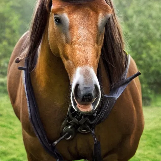 Prompt: frodo beutlin as a horse