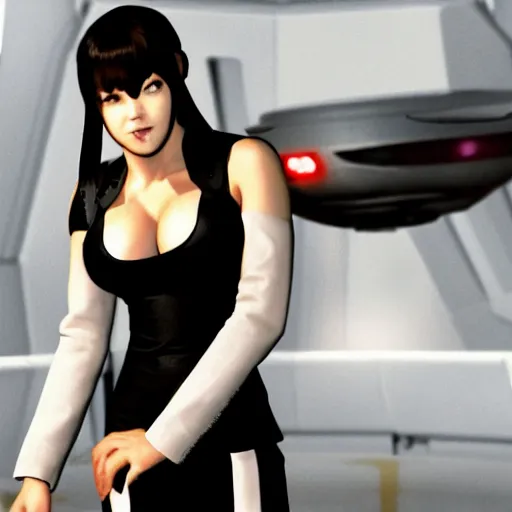 Image similar to Tifa Lockheart as a Star Trek Voyager crew member