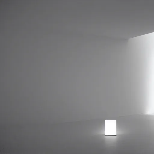 Image similar to Mercury droplets floating in free space, geometric, James Turrell, lighting, highly detailed, cinematic