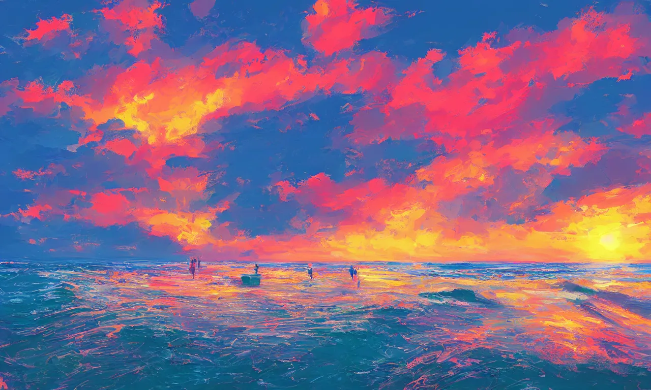 Image similar to paradise beach by alena aenami artworks in 4 k